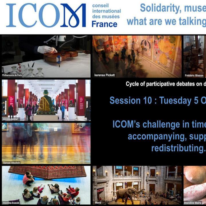 ICOM’s challenge in times of crisis 5.10.21