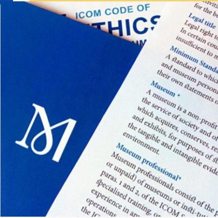  the ICOM Code of Ethics for Museums