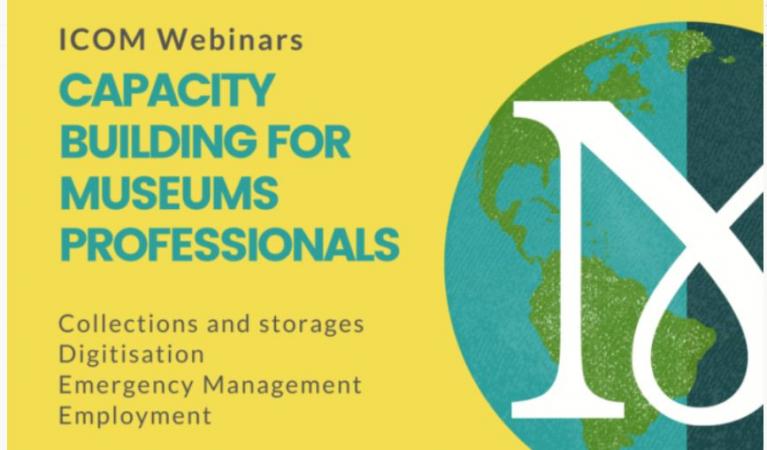 ICOM Webinars | Capacity building for museums professionals