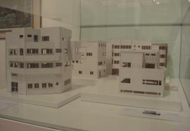  מודלים של מבנים של מרסל ינקו במוזיאון ינקו-דאדא, עין הוד