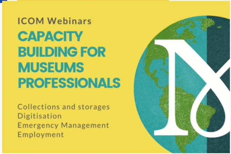 ICOM Webinars | Capacity building for museums professionals