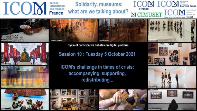 ICOM’s challenge in times of crisis 5.10.21